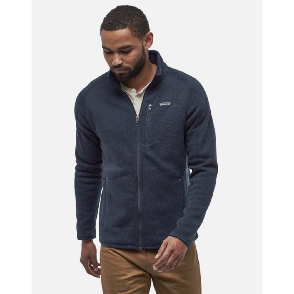 Patagonia Men's Better Sweater Fleece Jacket in New Navy